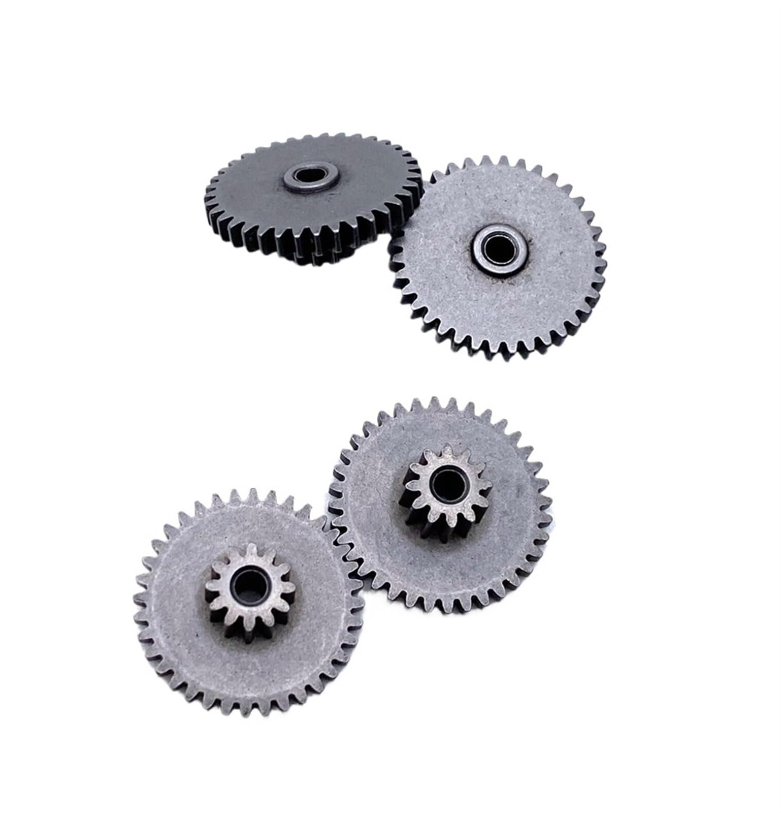 Bevel Gear Pinion Hardware Mechanical Metal Double Gear 0.5M 12T 36T 2.5mm Free Fit Metal Duplex Gear Powder Metallurgy