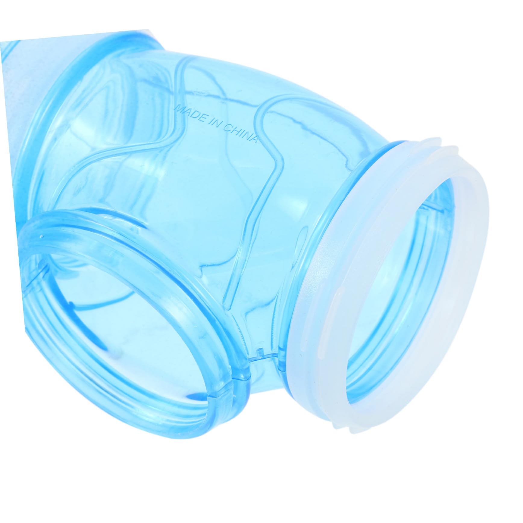 VICASKY 4 Sätze Hamster DIY Tunnel Teiliges Rohrsystem mit Verstärktem Eingang Kratzfest Kompatibel mit Verschiedenen Käfigdesigns Sicherer Erkundungsspielplatz für Hamster und Kleintiere