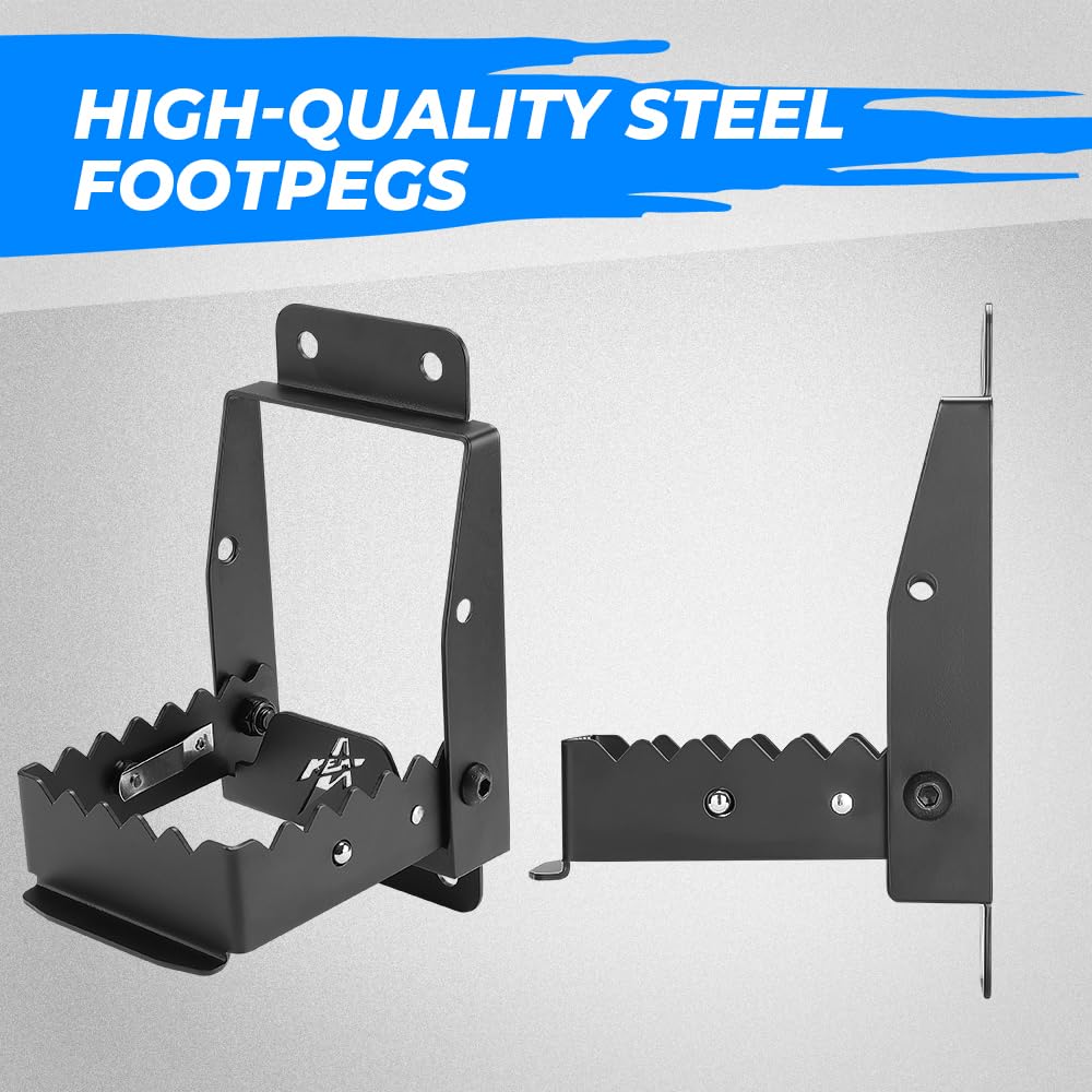 Repose-pieds Passager VTT | Repose-pieds Passager Arrière ATV Pliable | Repose-pieds Réglables Universels Repose-pieds ATV En Tissu Oxford 600D Résistant Repose-pieds Passager VTT | Repose-pieds Passager Arrière ATV Pliable | Repose-pieds Réglables Universels Repose-pieds ATV En Tissu Oxford 600D Résistant