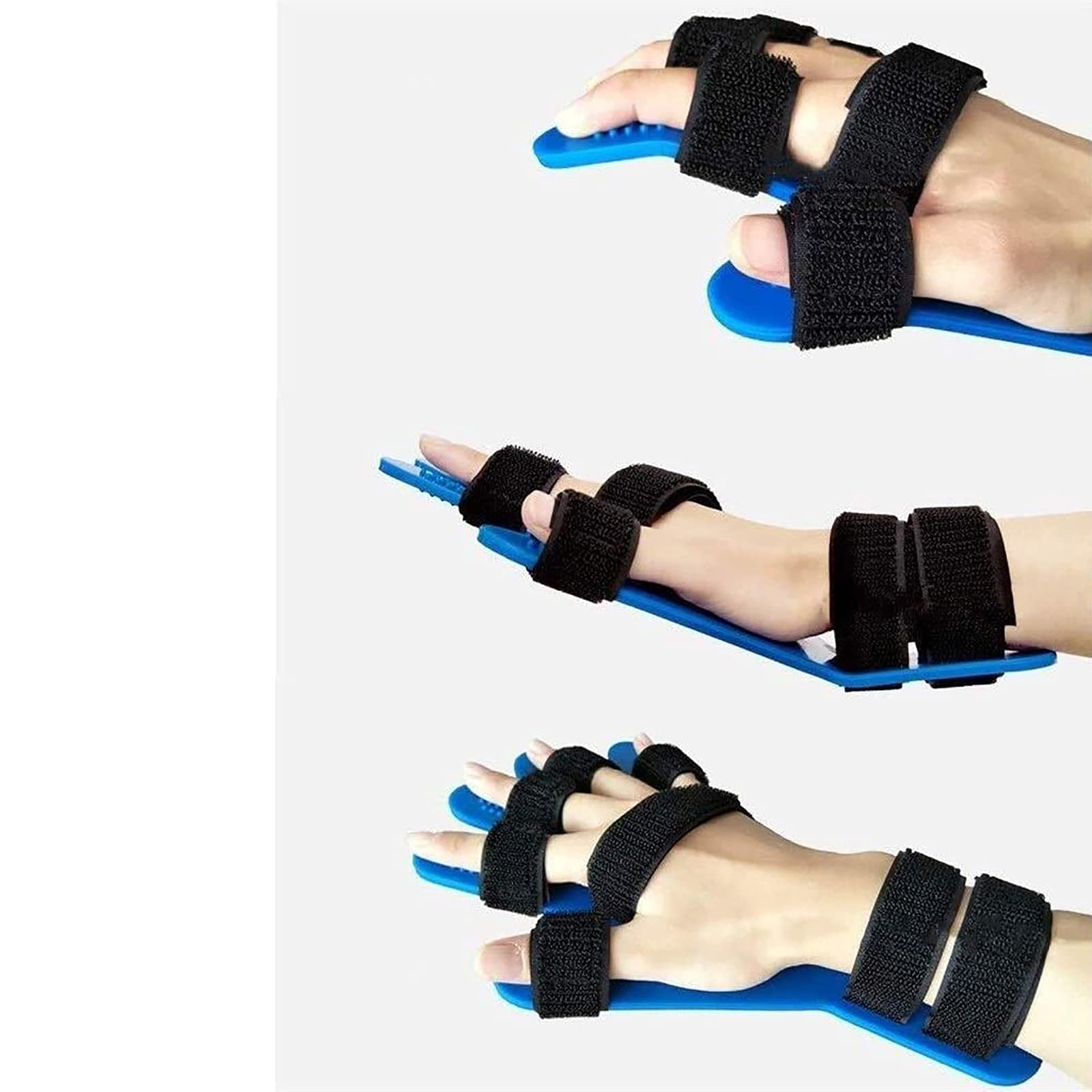 Dito Stecca Tastiera Separatore di Dita Ortesi Punti Mano Polso Formazione Ortesi Dispositivo di Sostegno del Tutore Flex Spasm Estensione Boa