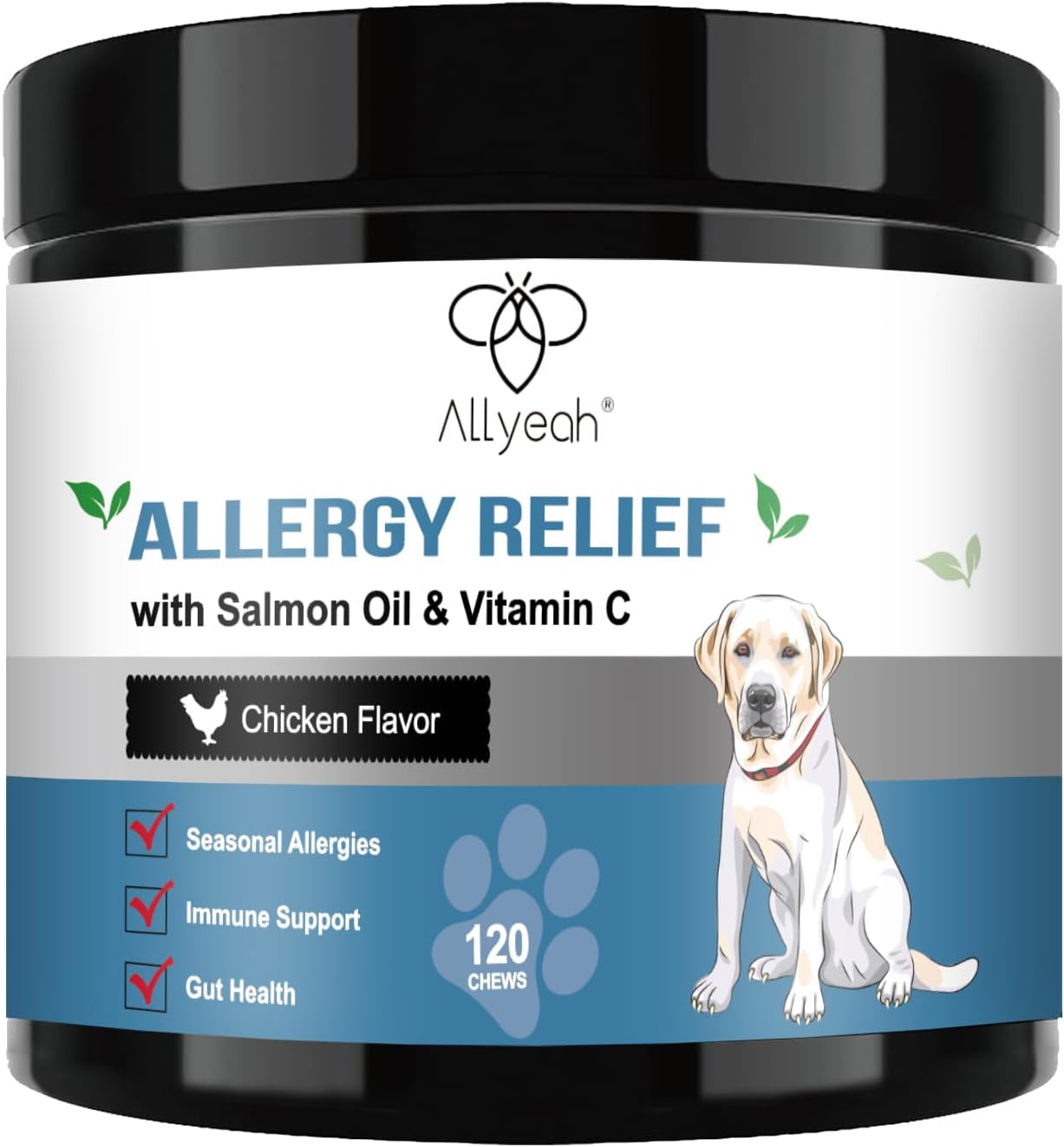 Dog Allergy Chews Relief, Dogs Itching Skin Relief Treat