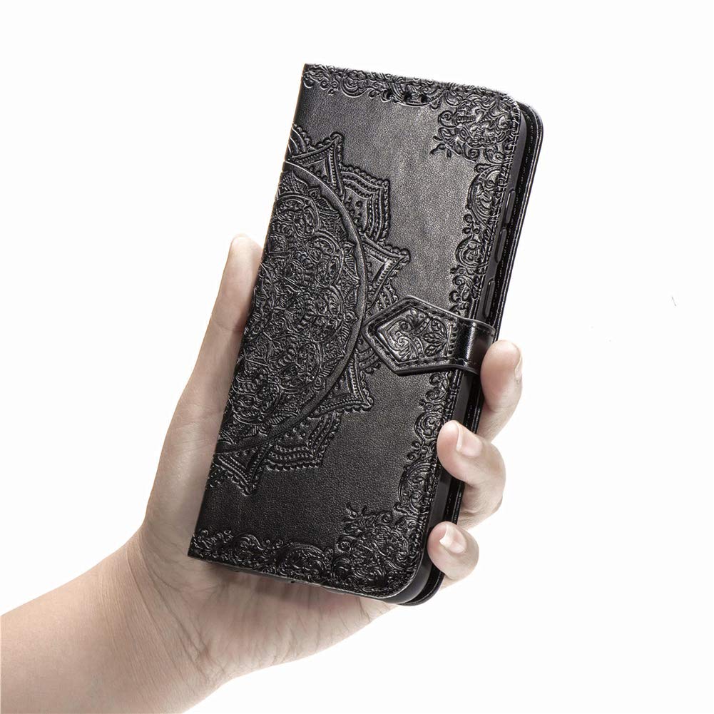 QIWEIQING Compatibili con iPhone 17 Pro Max Custodia, Libro Pelle PU e