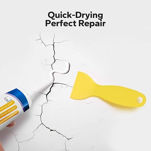 Miniatura 3 de Choppie Kit de reparación de paneles de yeso (4.2 onzas), reparación de paredes Spackle Pared, Kit de parches de reparación de pared para llenar los