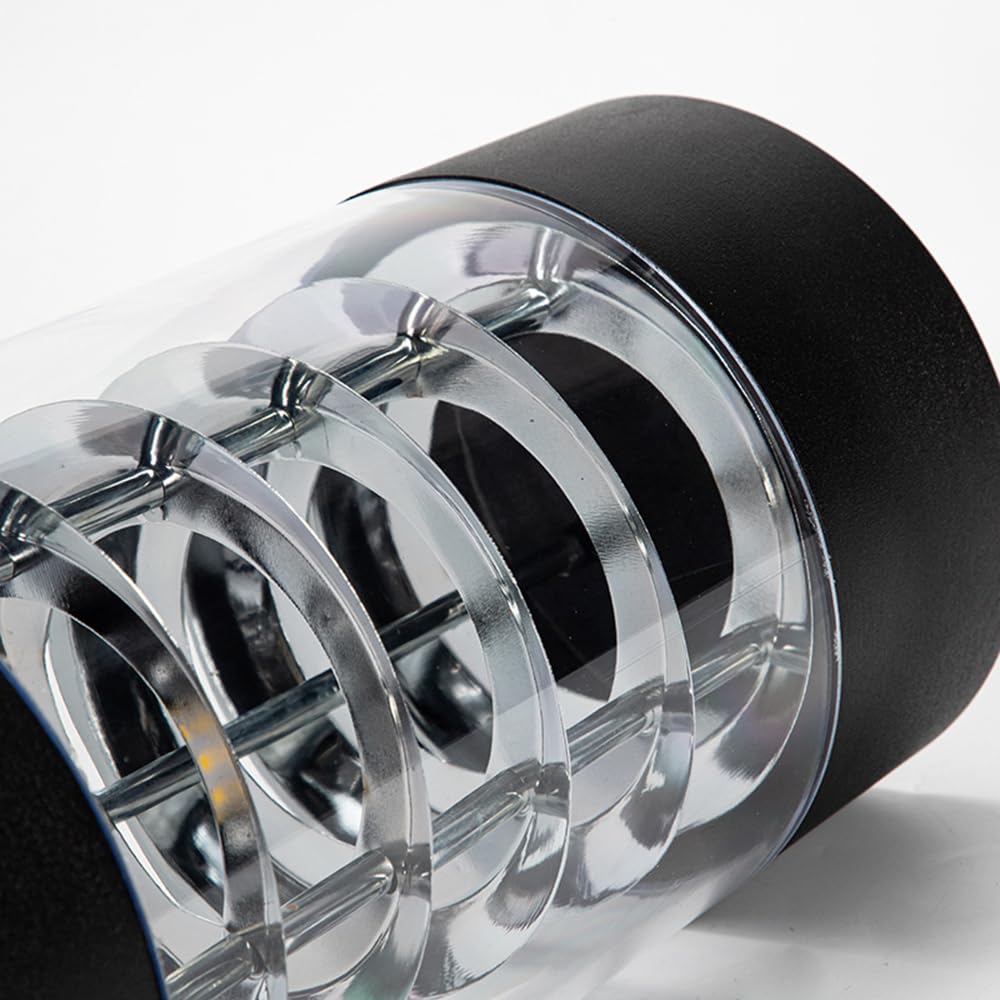 Mengjay Jardin Lumière De Pilier, Luminaire D'extérieur Lampe Rustique E27 Chemins D'éclairage Extérieur Sur Pied Pilier Eclairage De Jardin Lampes Patio Porche Pelouse (Or, Style.B