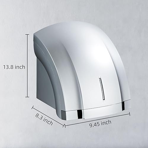 Miniatura 6 de Secador de manos para baño en casa comercial - Secadores de manos de aire automáticos eléctricos, LX-1003 Silver