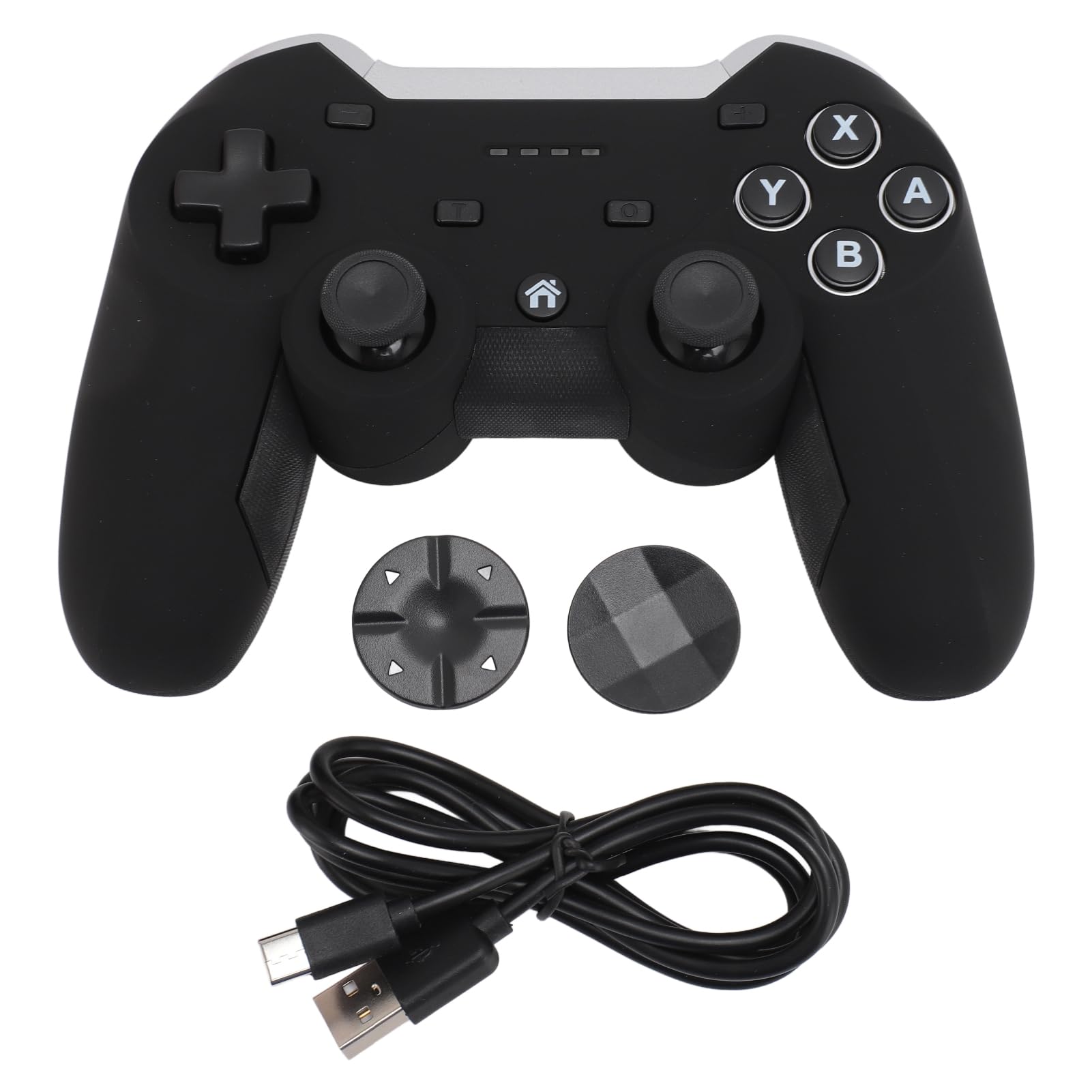 LUCKDANO Controller Wireless con Vibrazione del Giroscopio a 6 Assi, modalità, Gamepad PRO per Lite, OLED, iOS, PC. Controller di Gioco Incluso