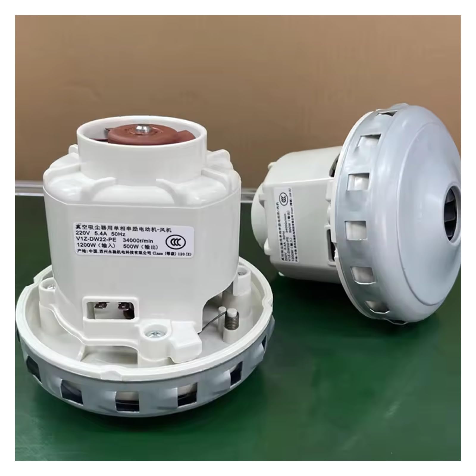 Motor De Ventilador De Aspiradora Monofásico 467.3.601-4, Compatible Con Eslovenia, 220 V, 1200 W, 50 Hz.