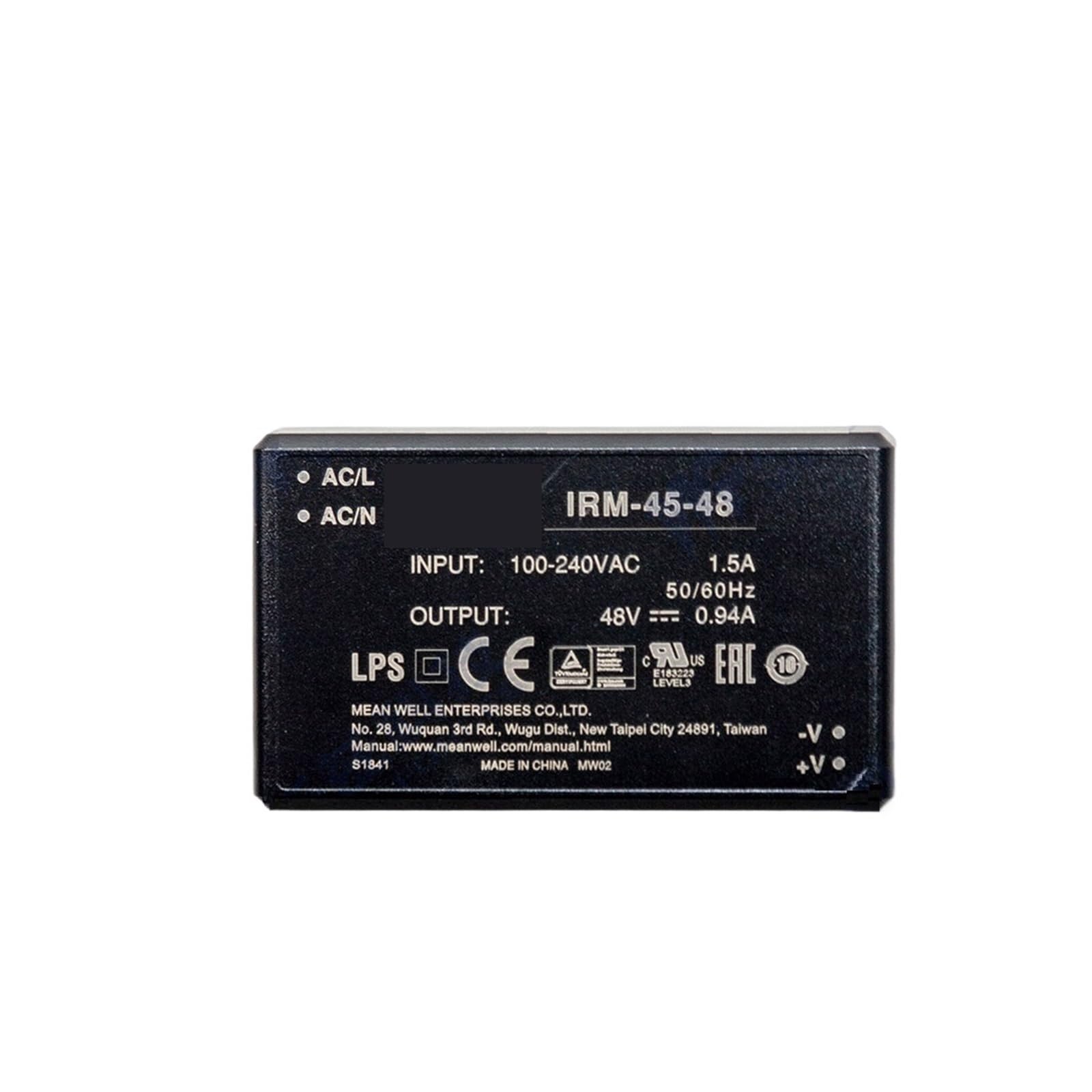 Alimentation IRM-45-5 convertisseur AC DC 5V pour automatisme et projet électronique 45W