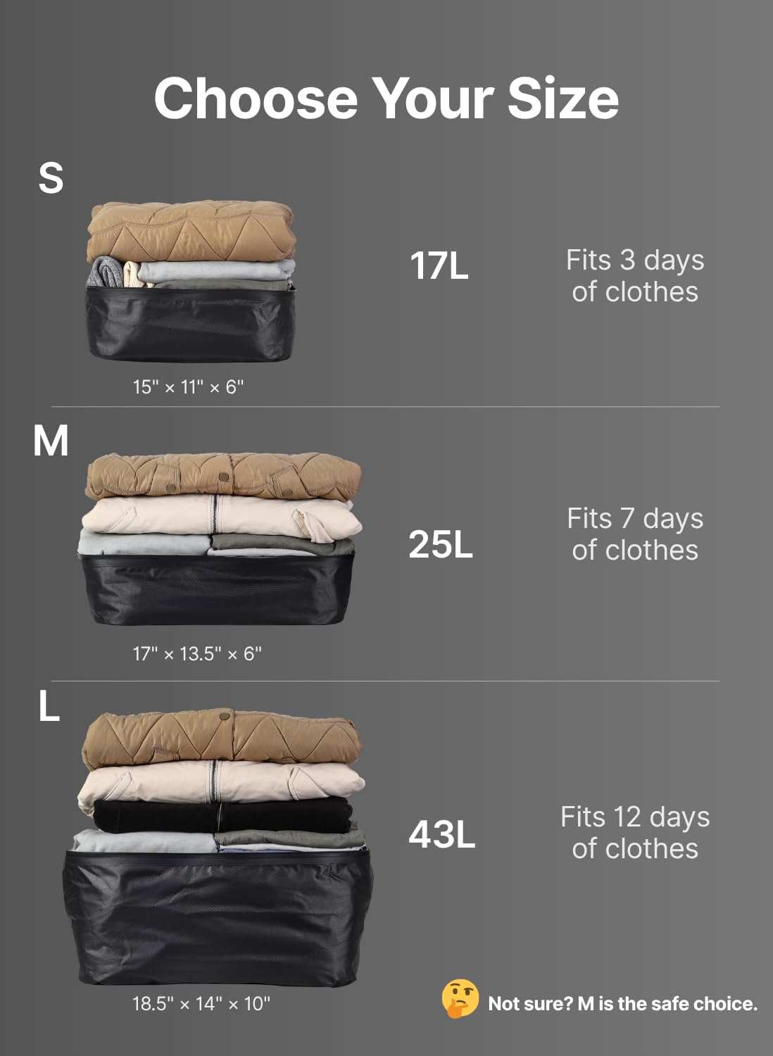 Bolsas de vacío para viajes con bomba inalámbrica, cremallera abierta de 180°, impermeable IP67, bolsas de compresión reutilizables que ahorran espacio para mochila, maleta, almacenamiento en el