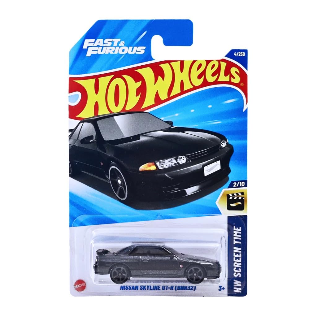 Hot Wheels Nissan Skyline GT-R BNR32 2個 Amazon.com: Hot Wheels Nissan Skyline GT-R (BNR32), Black