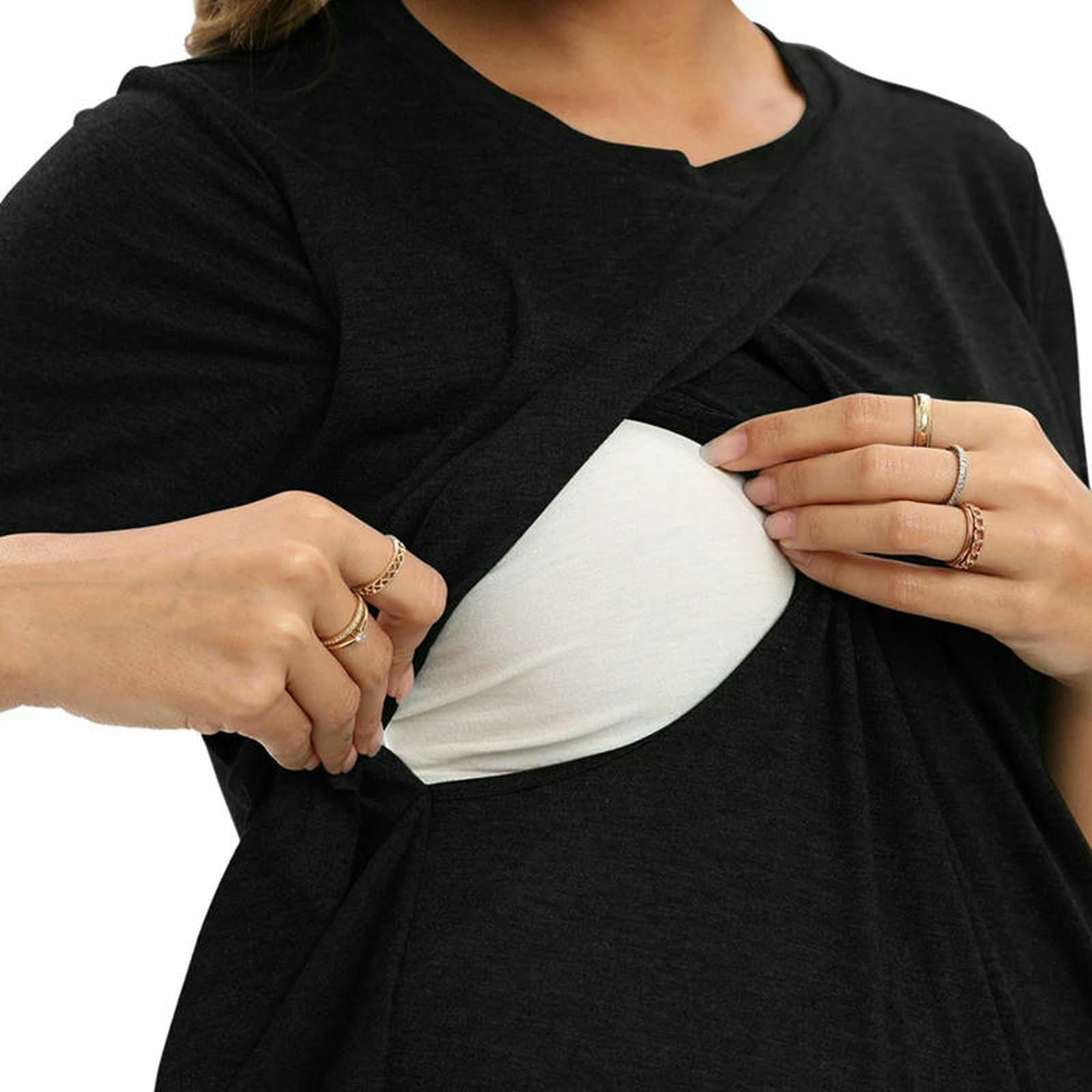Pigiami per la consegna di maternità Set di pigiami per donne incinte maternità indumenti da notte vestiti per allattamento abbigliamento da notte abbigliamento da casa