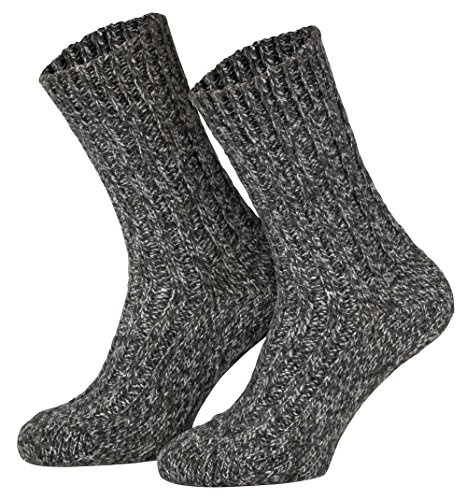 Tobeni 4 paar Noorse sokken, voorgewassen wol, winter, uniseks - Afbeelding 8