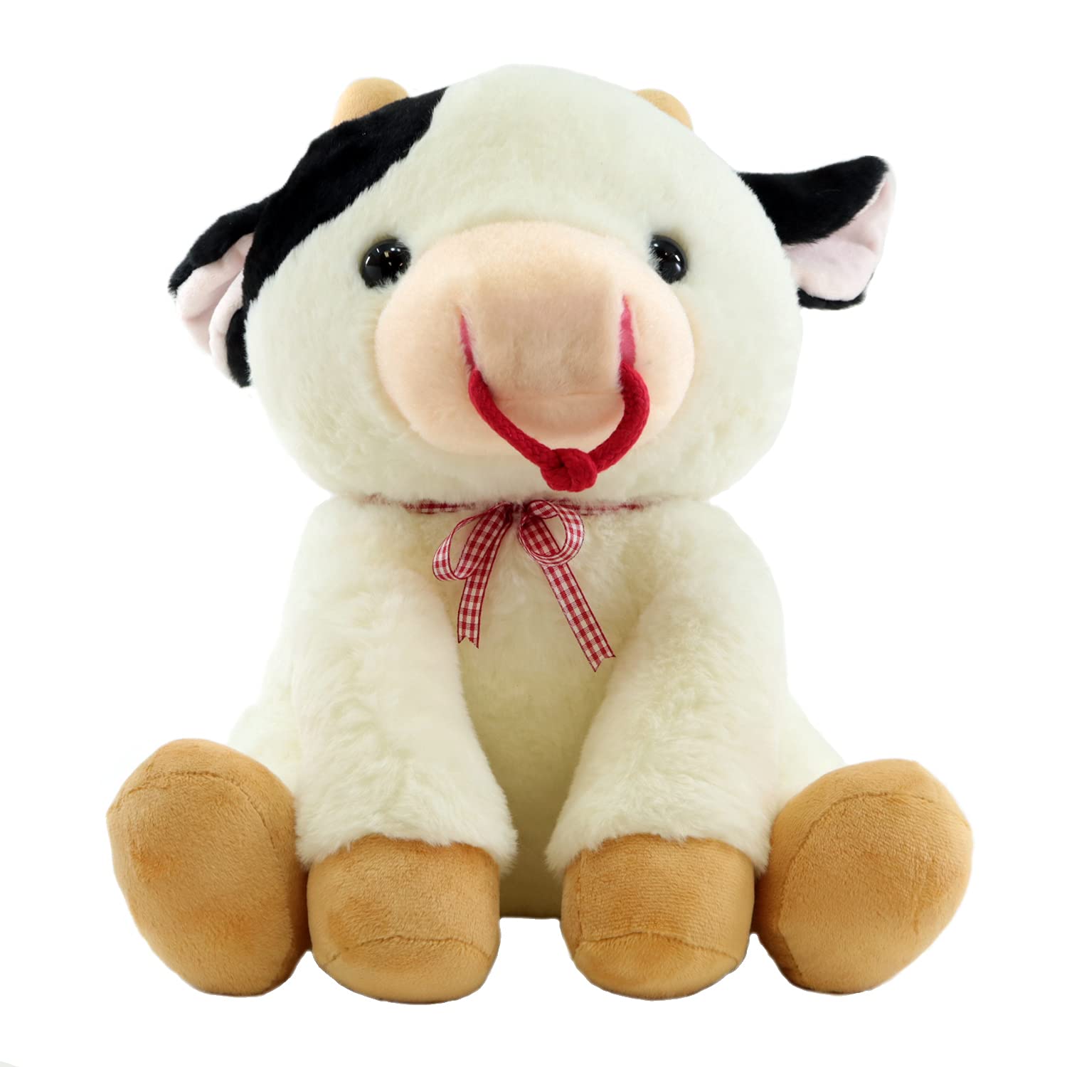 Amazon.co.jp: キュート販売 ぬいぐるみ ウシさん おすわり L F0275