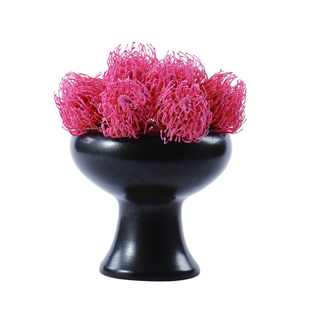 Faux bonsaï de fleurs au style minimaliste et créatif avec pot inclus pour décoration