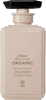 Diane Bonheur(ダイアン ボヌール) オーガニック モイスト&スムース トリートメント ベルガモット&セージの香り 400ml