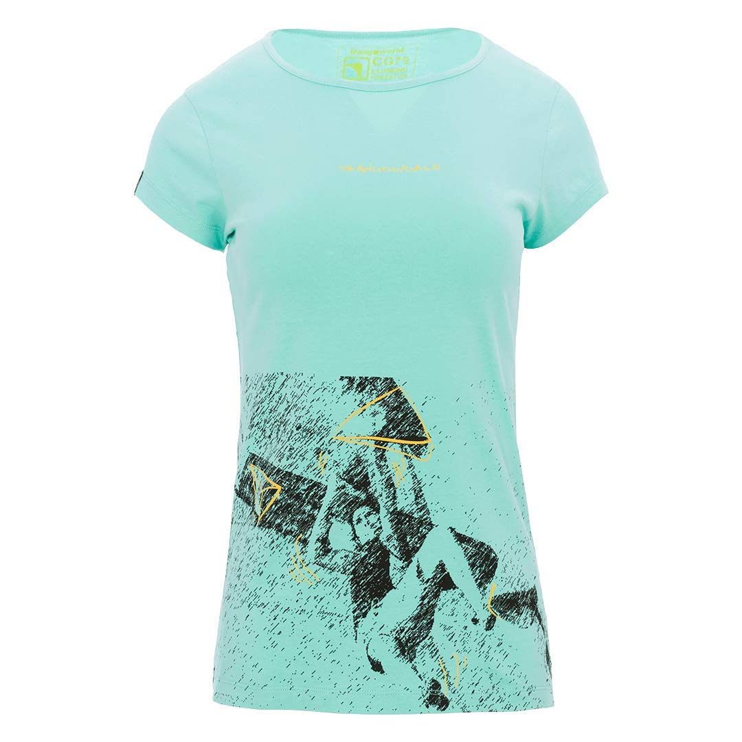 Trangoworld Women's Stasa T-Shirt Turquoise-Green