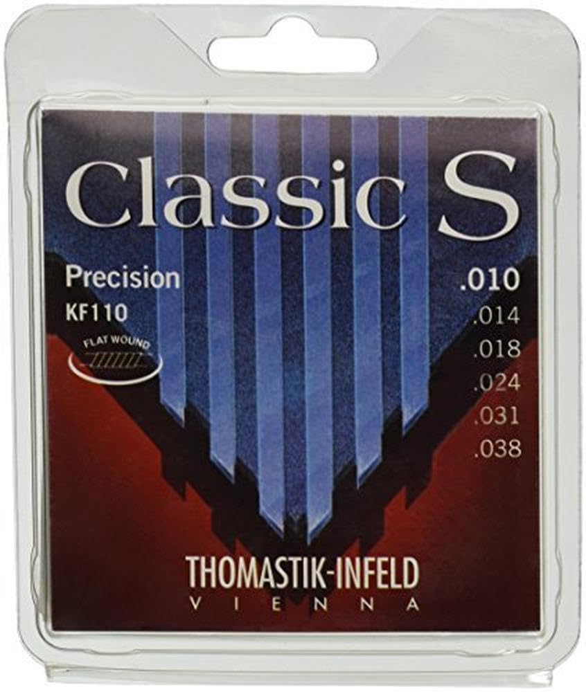 Thomastik-Infeld, Corde per chitarra classica Classic S Flatwound, Set .014fw - .038fw KF110