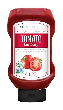 Made With Organic Ketchup Tomato, 20 Ounce