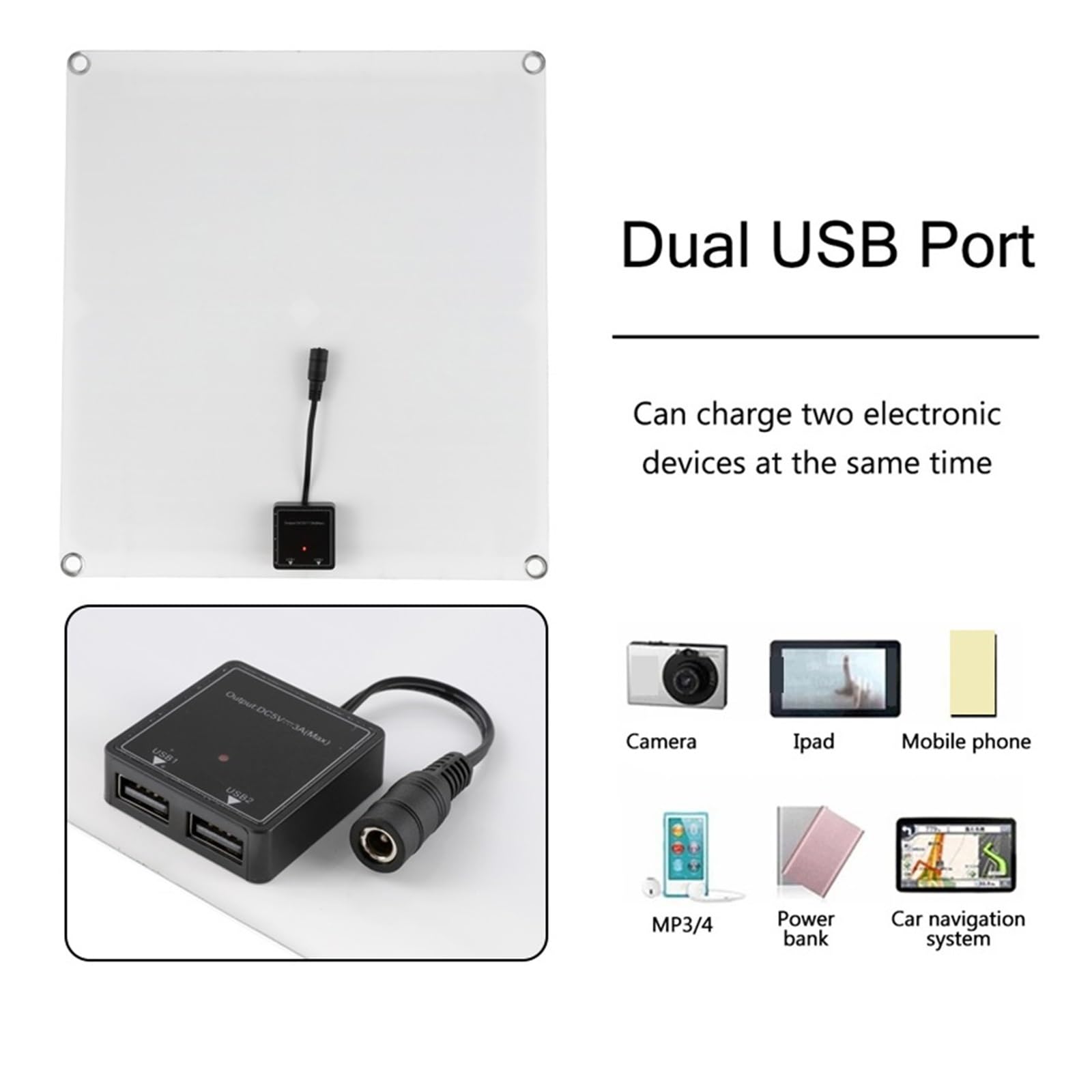 200W zestaw paneli słonecznych z kontrolerem przenośna ładowarka słoneczna do akumulatora bankowego samochód kempingowy łódź RV płyta słoneczna(200W 30A Controller)