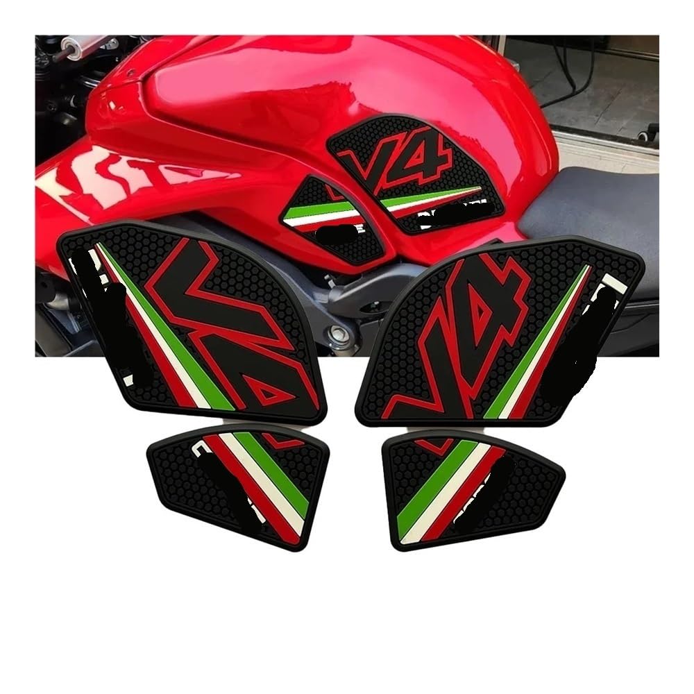 YYTEMD Tankteile Motorrad Kraftstoff Tank Pad Prote Produktbild-Vorschau 3