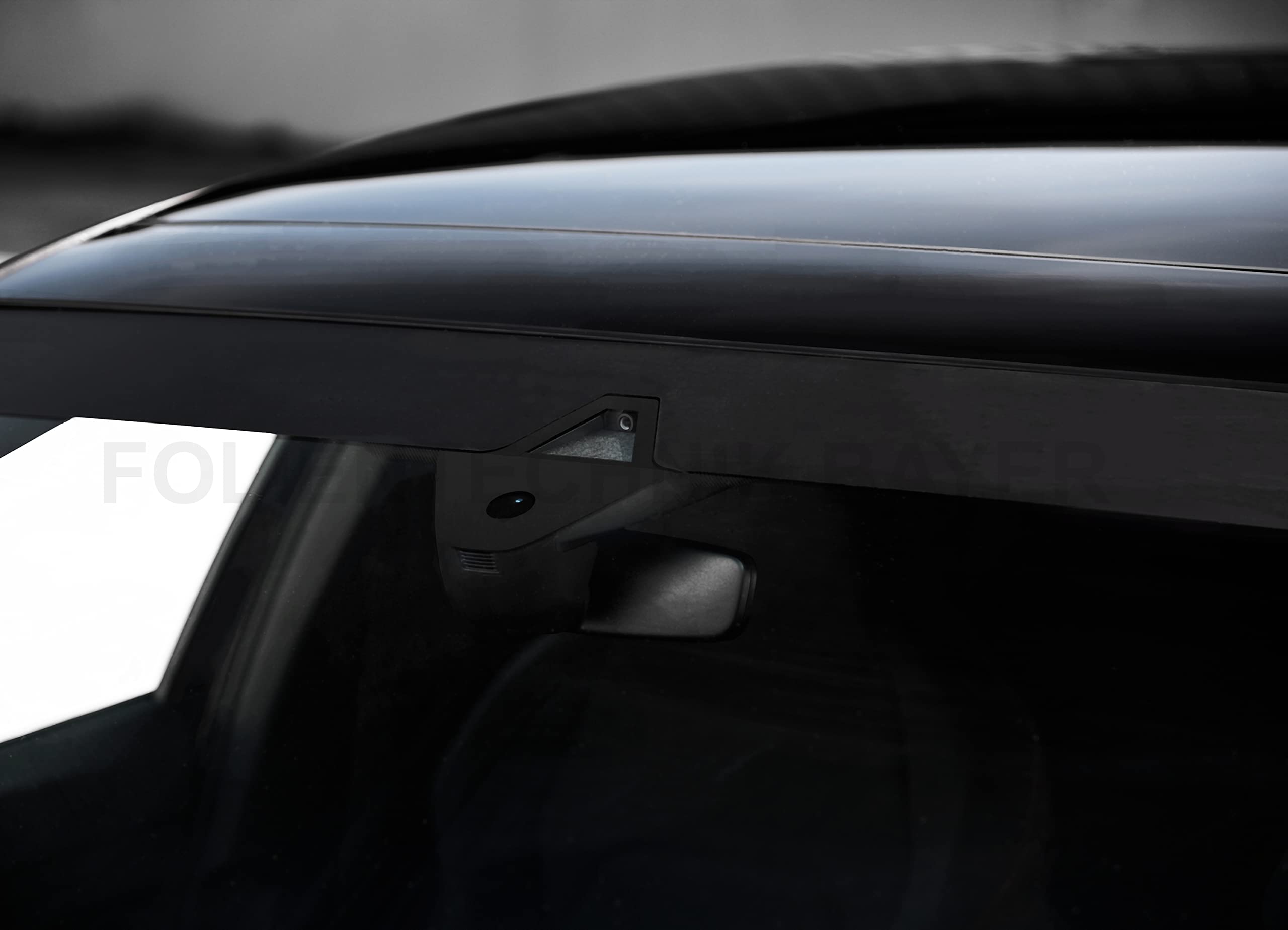 Blendstreifen für VW Golf 8 – Premium Tuning Frontscheibenkeil, Scheibentönung & sportliches Design, UV-Schutz, passgenau, selbstklebend & wetterfest (Schwarz Matt)