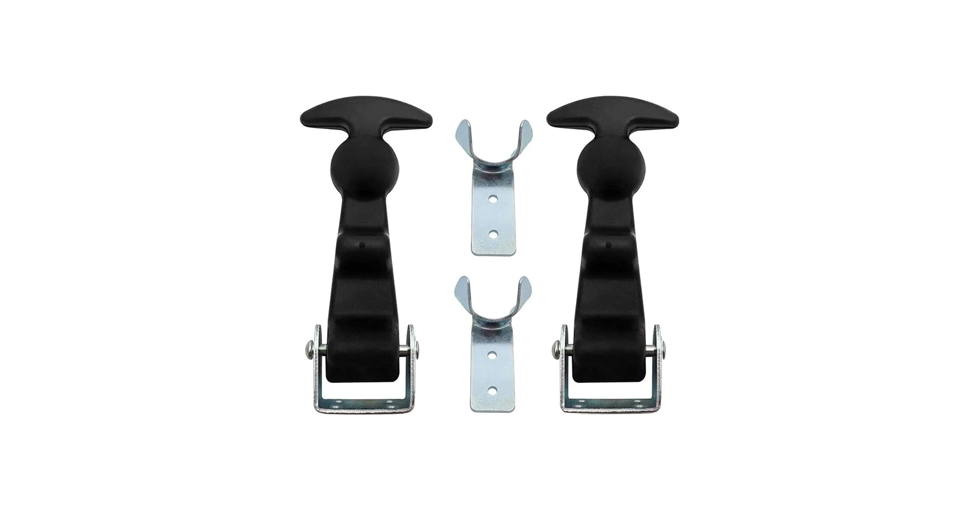 Amazon.com: Rubber Hood Latch Catch 2 Pack Elastic T-Handle