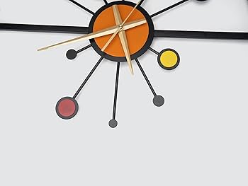 Amazon.com: TwoDays Mid Century Modern Decor, Large Retro Silent