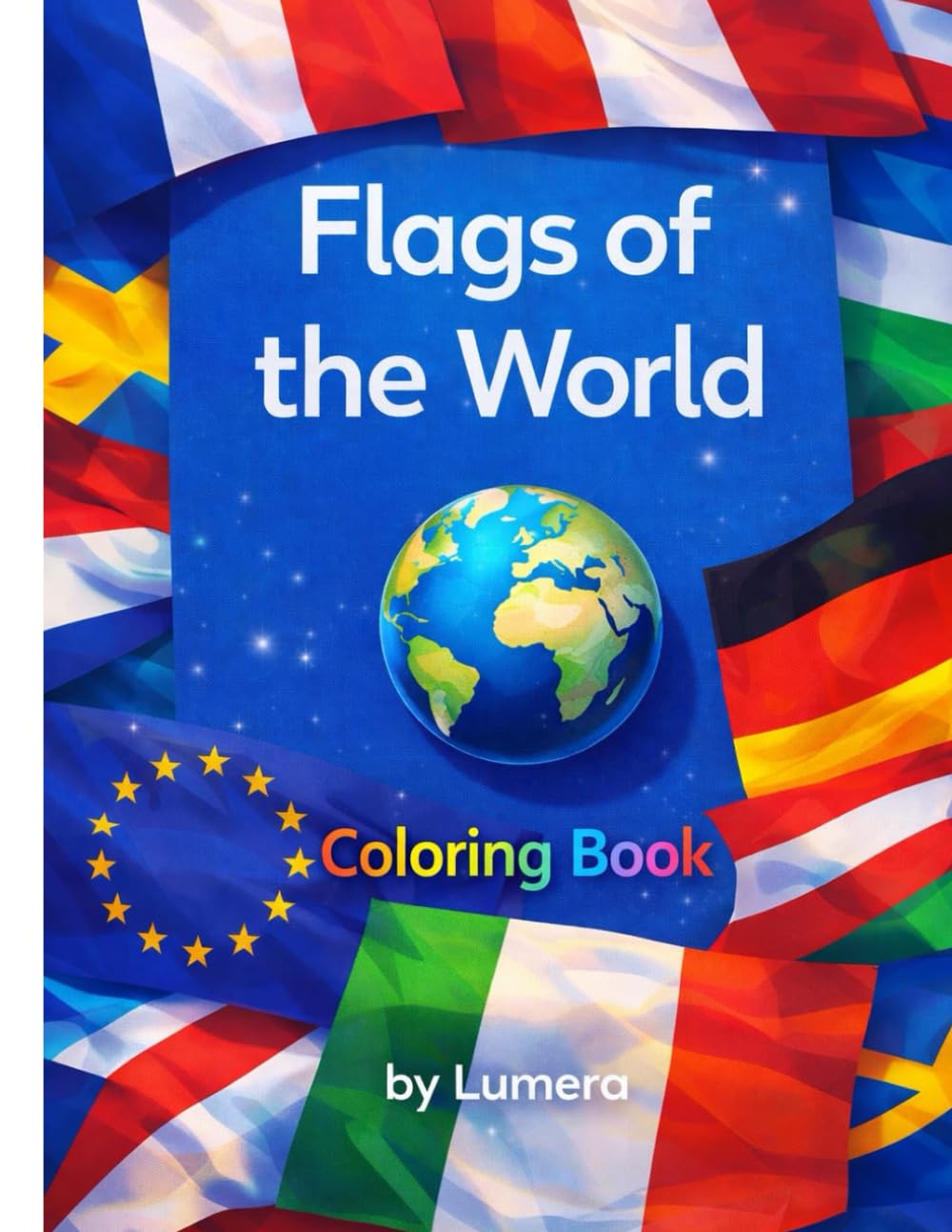 The Quiet Atlas: A Calm Coloring Journey Through World Flags