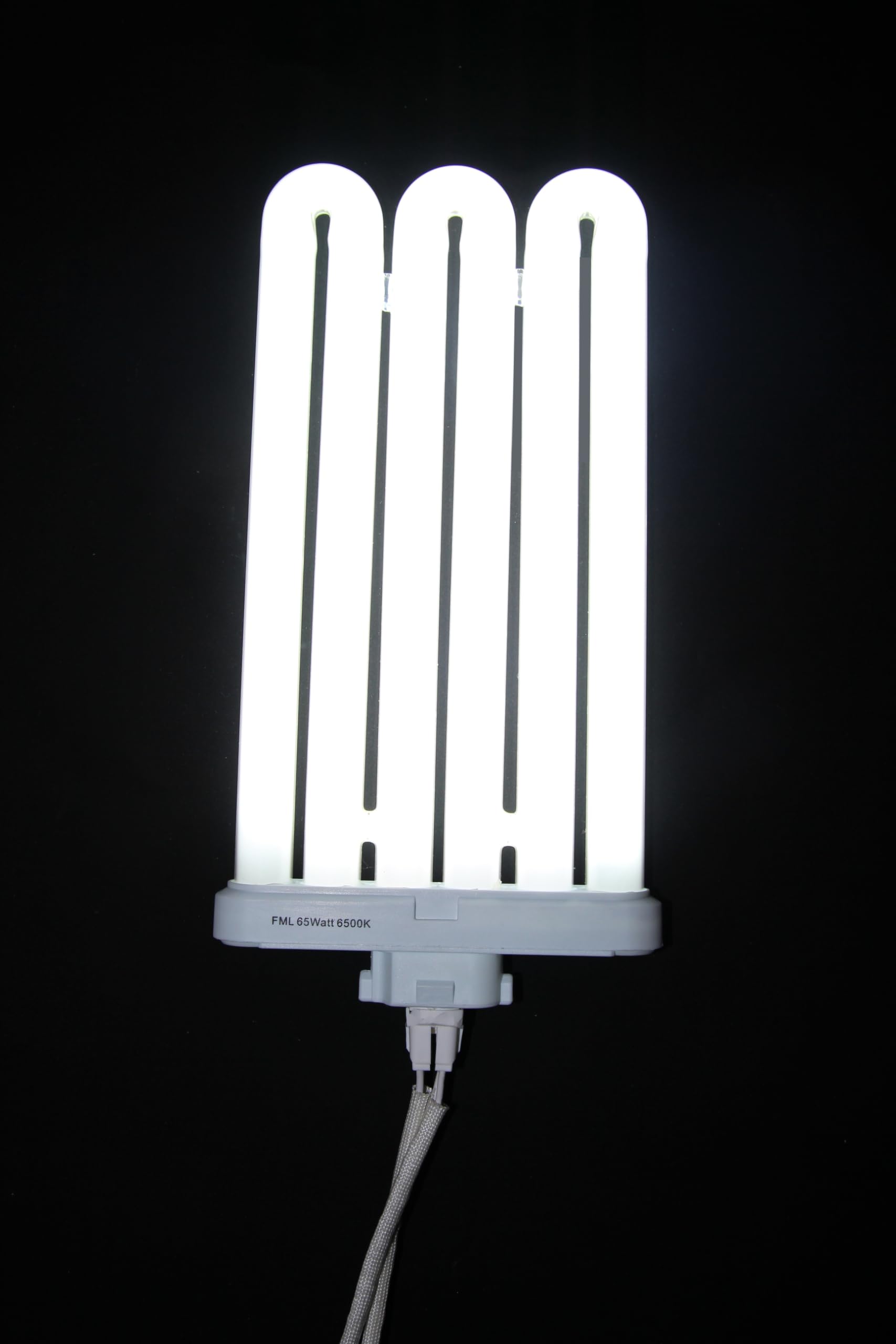 Technical Precision 27W 6500K Daylight Quad Tube Light Bulb – GX10Q 4-Pin Base Replacement For Desk & Task Lamps
