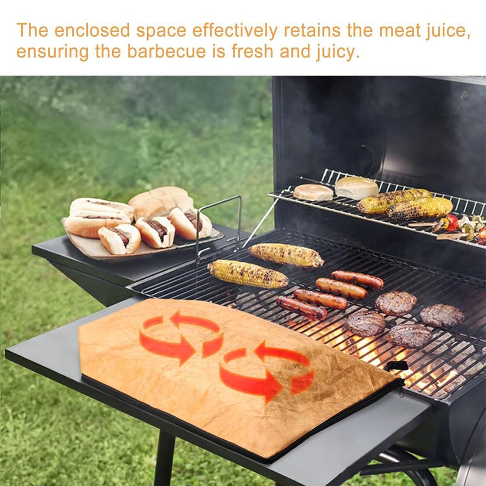 Coperta per barbecue EcoGleam per riposare la carne
