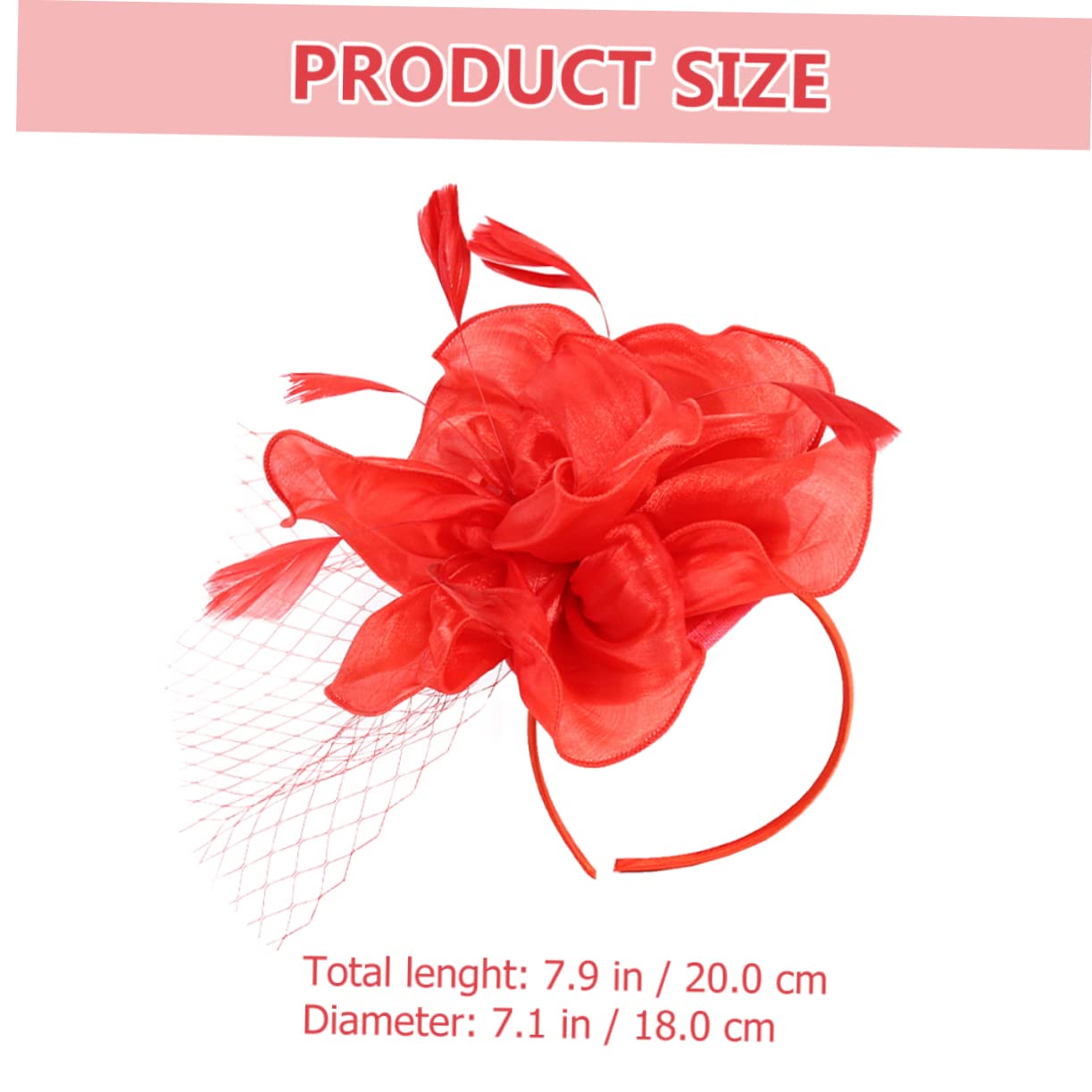 Cappello a molletta con The Ritual Cerimonia Hat Fascinators per Le Donne Tea Party Cappelli Fascinator per Copricapo Affascinante Cappello Fascinator per Tea Party Seta