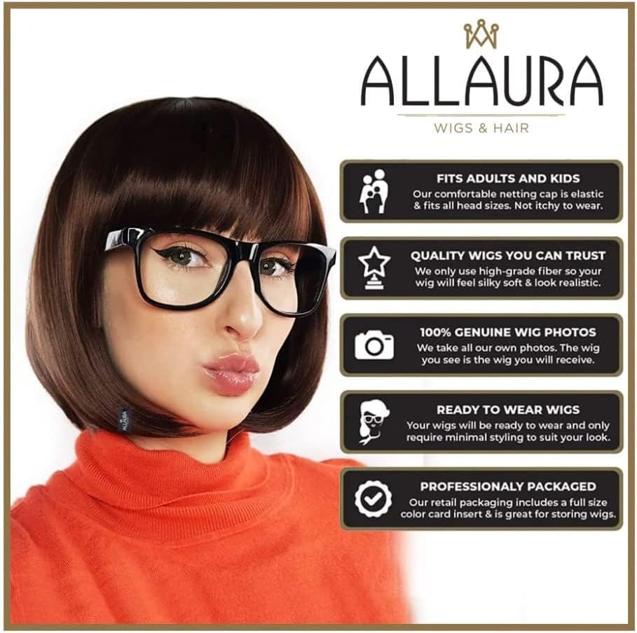 Miniatura 7 de ALLAURA - Peluca de cabello largo, rubio y rizado para mujeres o niños, talla universal, resiste el calor y puede reestilizarse y reutilizarse