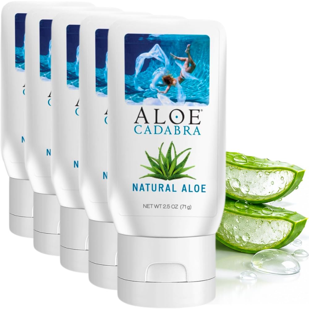 Aloe Cadabra Organic Natural Water Based Lube, for Men, Women &amp; Couples