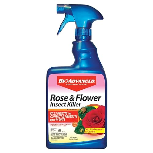 BioAdvanced Rose and Flower Insect Killer, Ready-to-Use, 24 oz, Plant