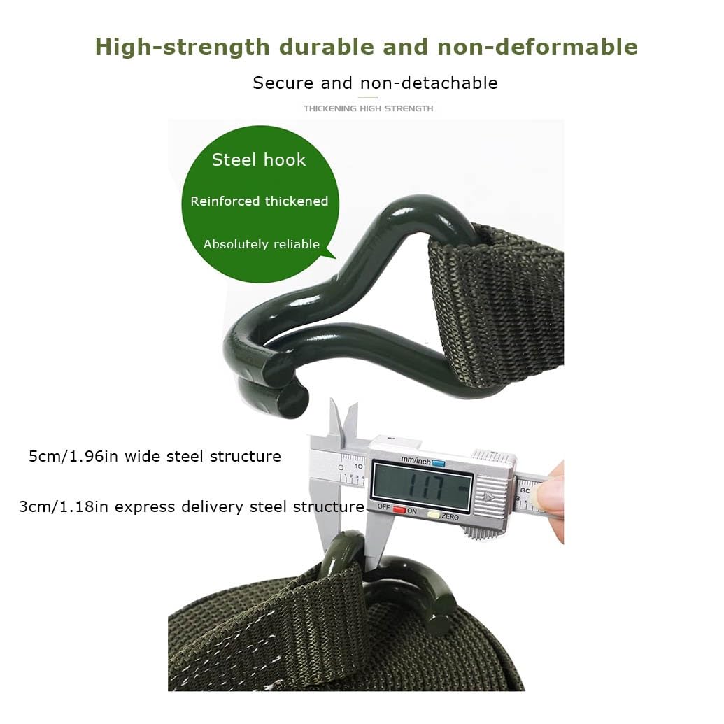 2Pcs 5000kg Cinghie Di Ancoraggio Con Gancio 10m Cinghia Di Fissaggio Cinghia Di Tensione Professionali Con Cricchetto E Gancio Due Parti 50mm Per Carico Su Rimorchi(W3.8cm/1.5in,L7m/275in)