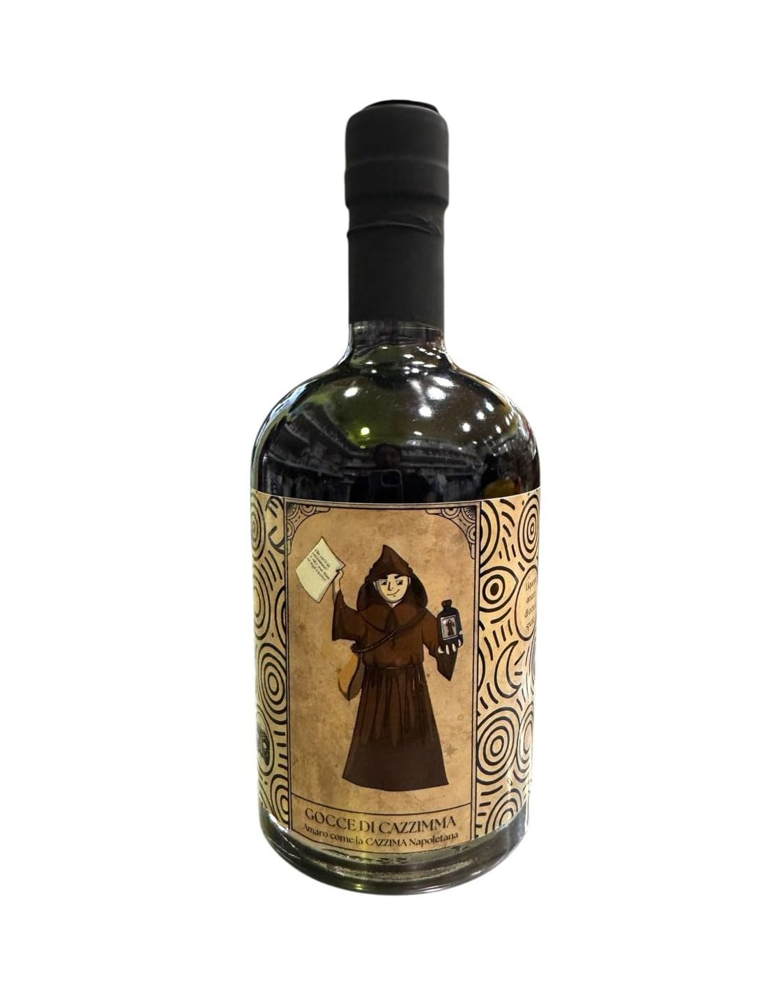 Amaro Napoletano Gocce di Cazzimma by Santobaba' 50cl. Astucciato Idea Regalo