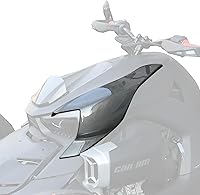 LUXEMOTO Carbon Fiber Pattern Side Fairing Panels for Can-Am Ryker All Models 600 900 Sport Rally - Replace 219400803, 2PCS