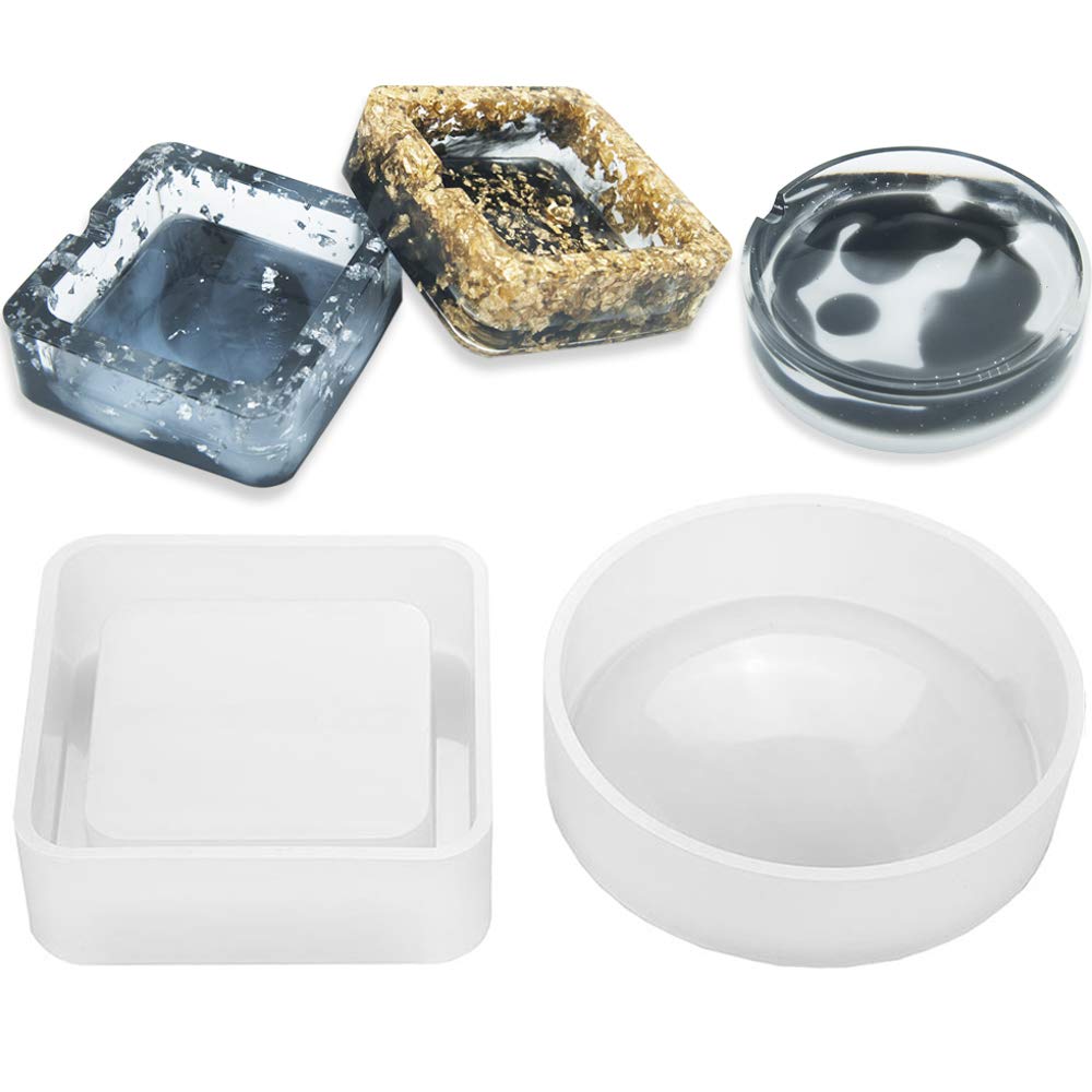 Cayway 7 Pz Stampi In Resina, 2 Pz Cavatappi Stampi In Silicone Per Resina Con 5 Pz Apribottiglie Piatto Per Stampo Cavatappi In Silicone Fai Da Te