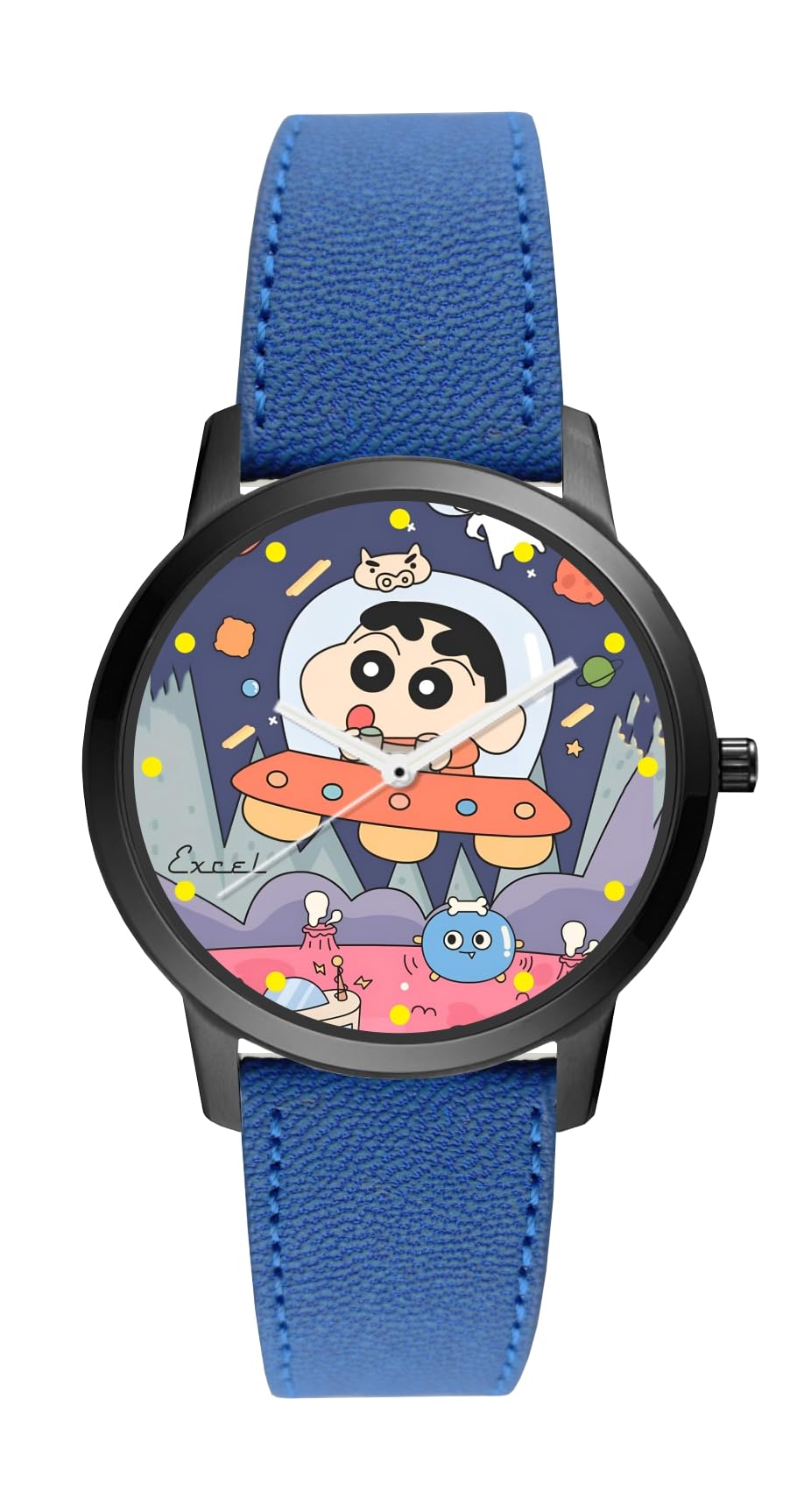 EXCEL Elegant Shinchan (Blue) (Kids Series) Analog Watch - for Boys & Girls | Shinchan Watch | with Trending Red Strap & Elegant Design (B0CJJ84BQ7) Amazon Price History, Amazon Price Tracker