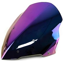 Motorcycle Windshield WindScreen ,Compatible For BAJAJ, Pulsar AS200 Fairing AS 200 Motorcycle Wind Deflector Screen AccessoriesColorful