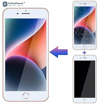 Amazon.co.jp: に対応 iPhone 8/iPhone SE2 液晶パネル 白4.7