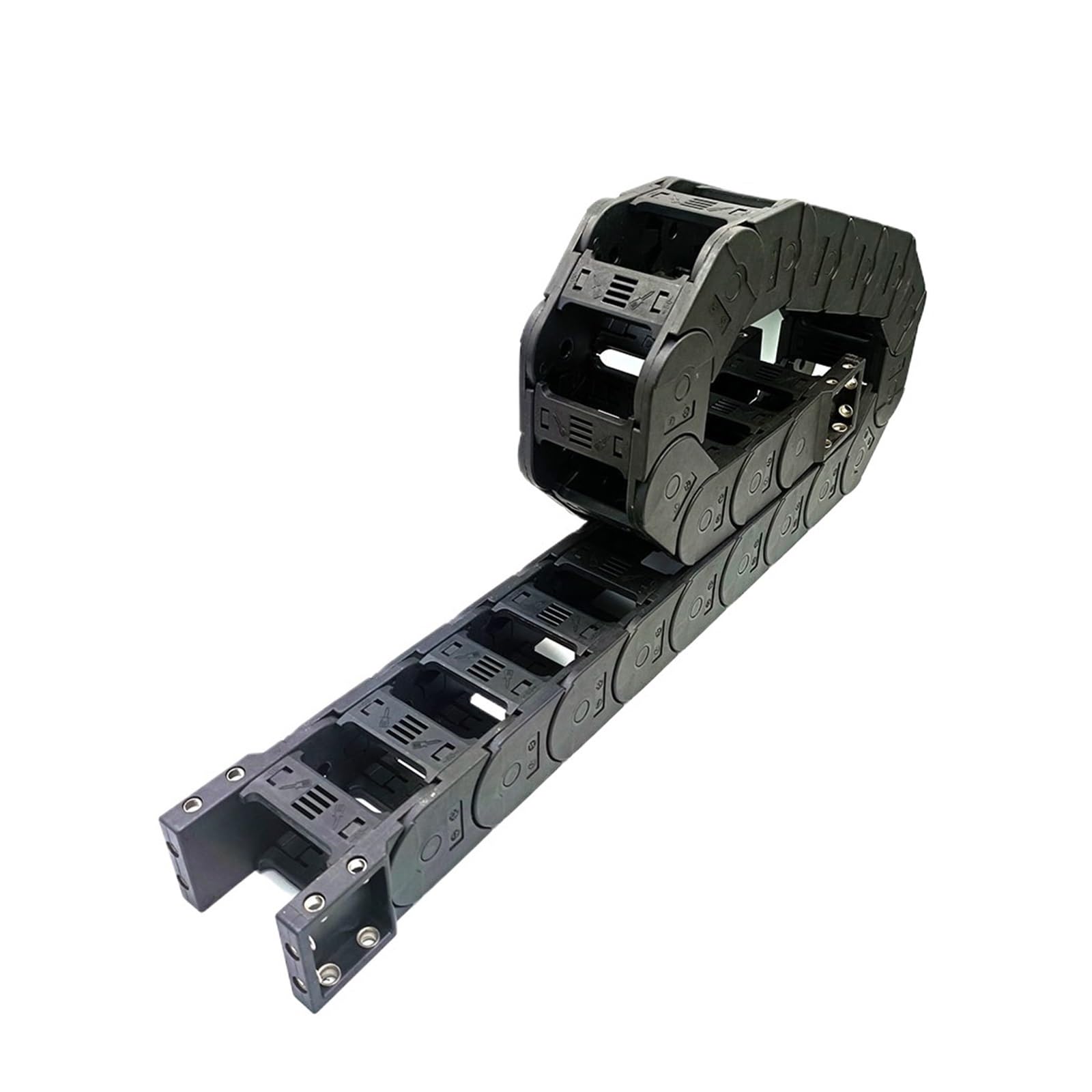 Chaîne de remorquage série 30 type pont nylon technique ouvert des deux côtés R100 30x57mm 1m