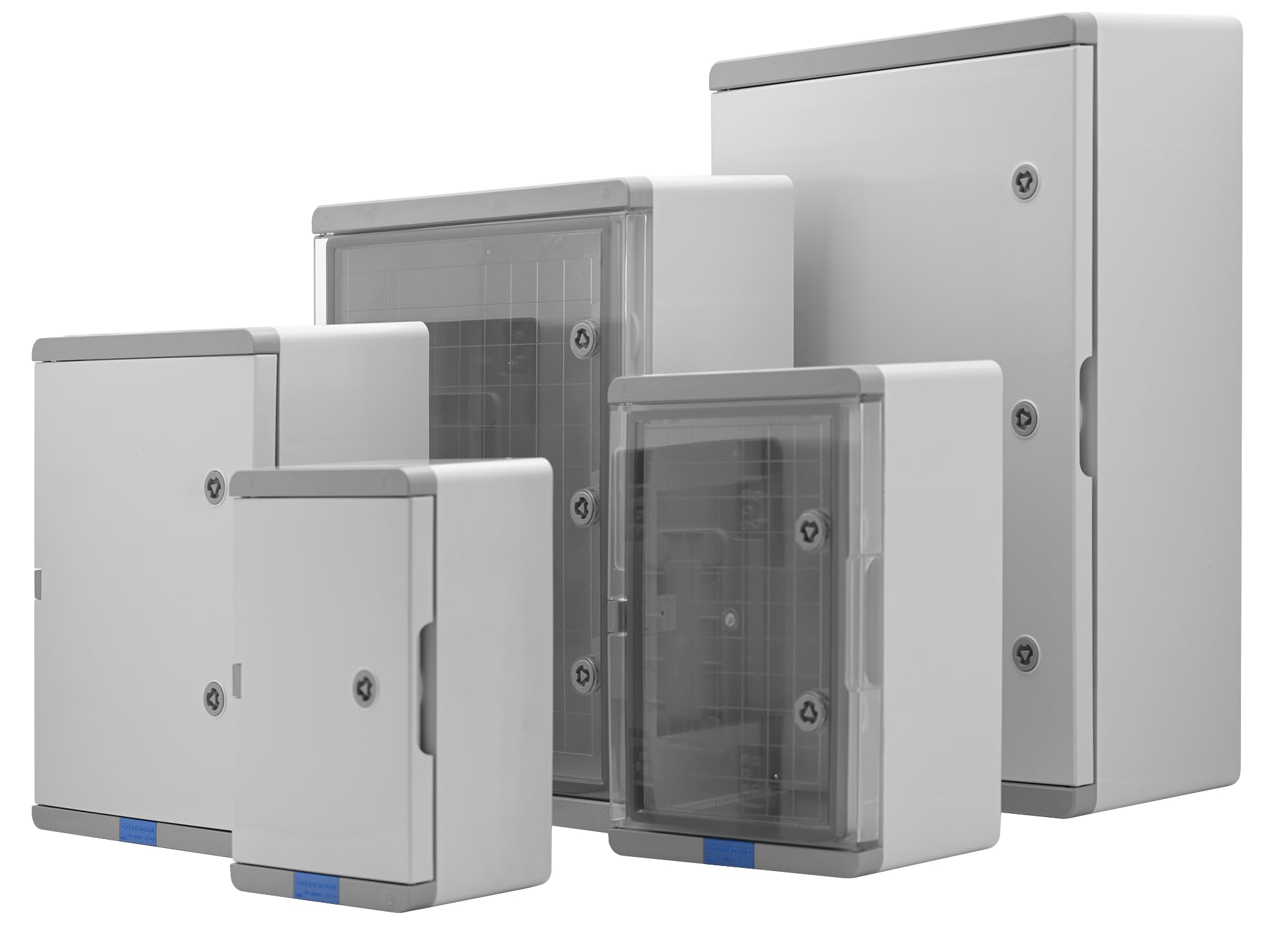 Armoire de commande extérieure BOXEXPERT IP67 en plastique ABS 400x300x170 mm (Série Fleet Pro) Boîtier de distribution étanche (jusqu'à 1 m de profondeur) Coffret industriel Boîte