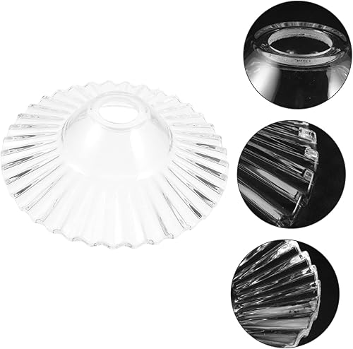 Miniatura 8 de DOITOOL Lámpara de techo para decoración del hogar, pantalla colgante, pantalla de repuesto, pantalla de cristal, pantalla de estilo nórdico,