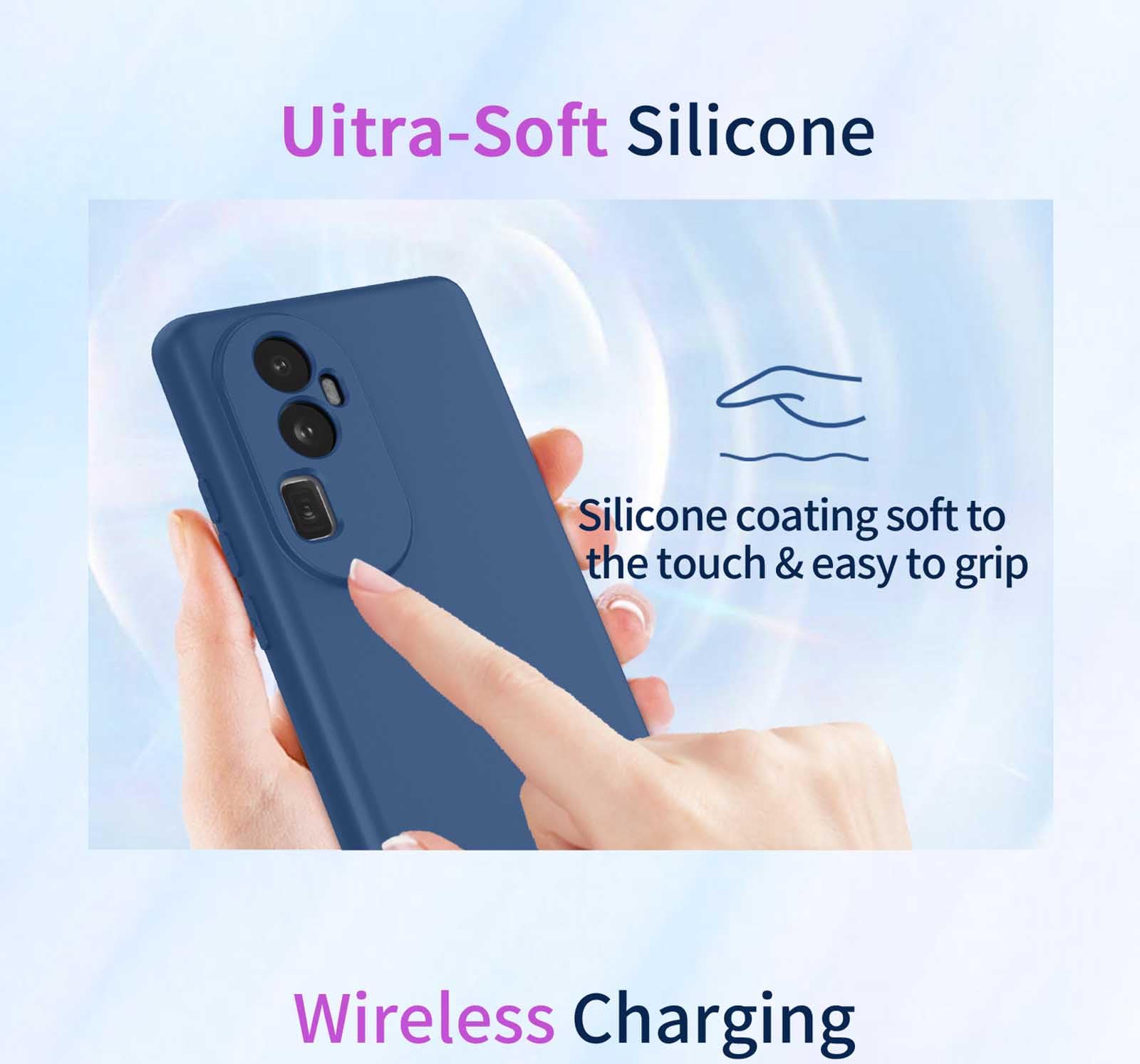 Cover Per OPPO Realme 12X 5G / 12 5G - Custodia Morbida Silicone TPU Con Fodera In Tessuto, Antigraffio, Viola - 5
