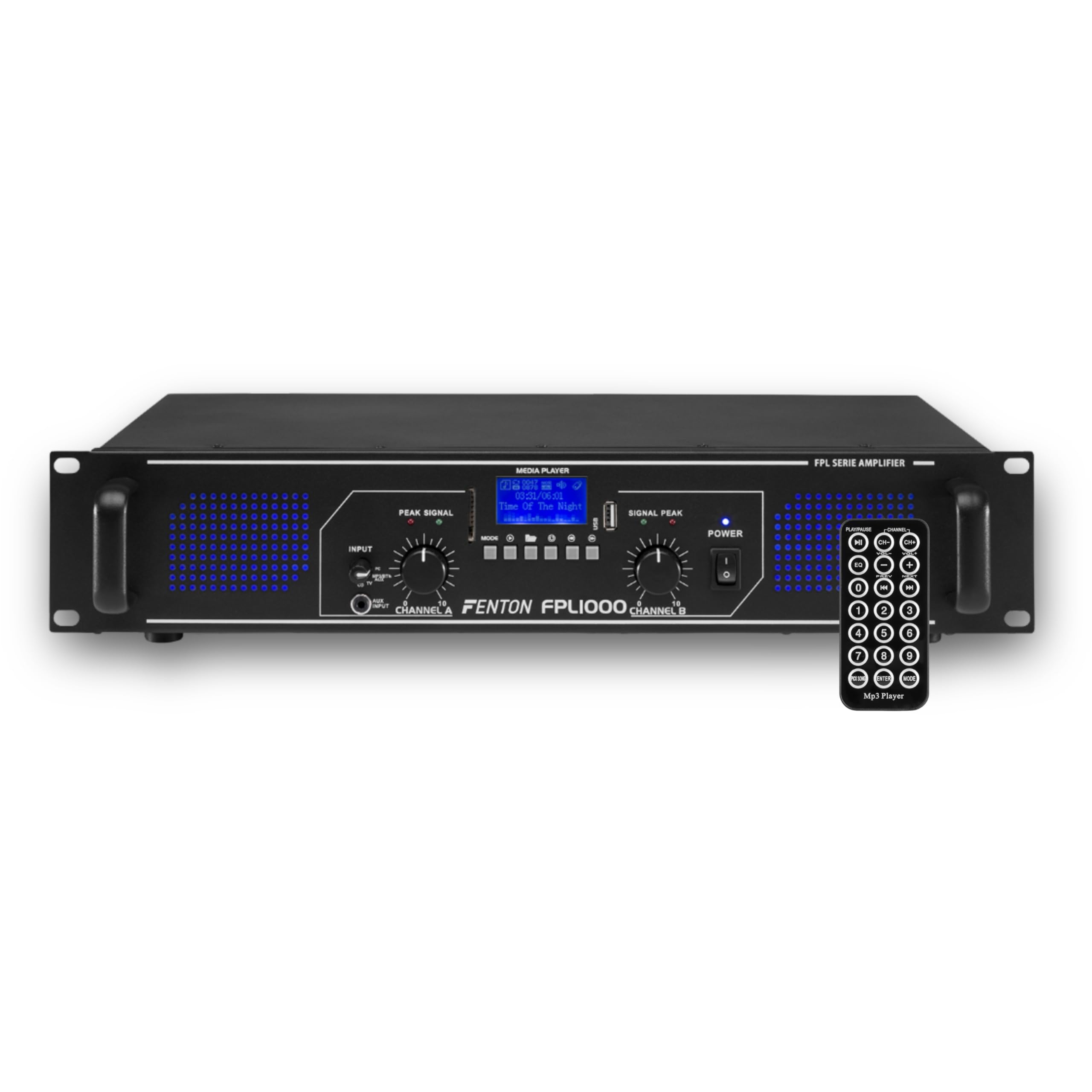 MAX212 Kit de Sono DJ, Amplificador y Mezclador – 2800 W, kit perfecto para principiantes y profesionales, ideal para animar tus veladas negras