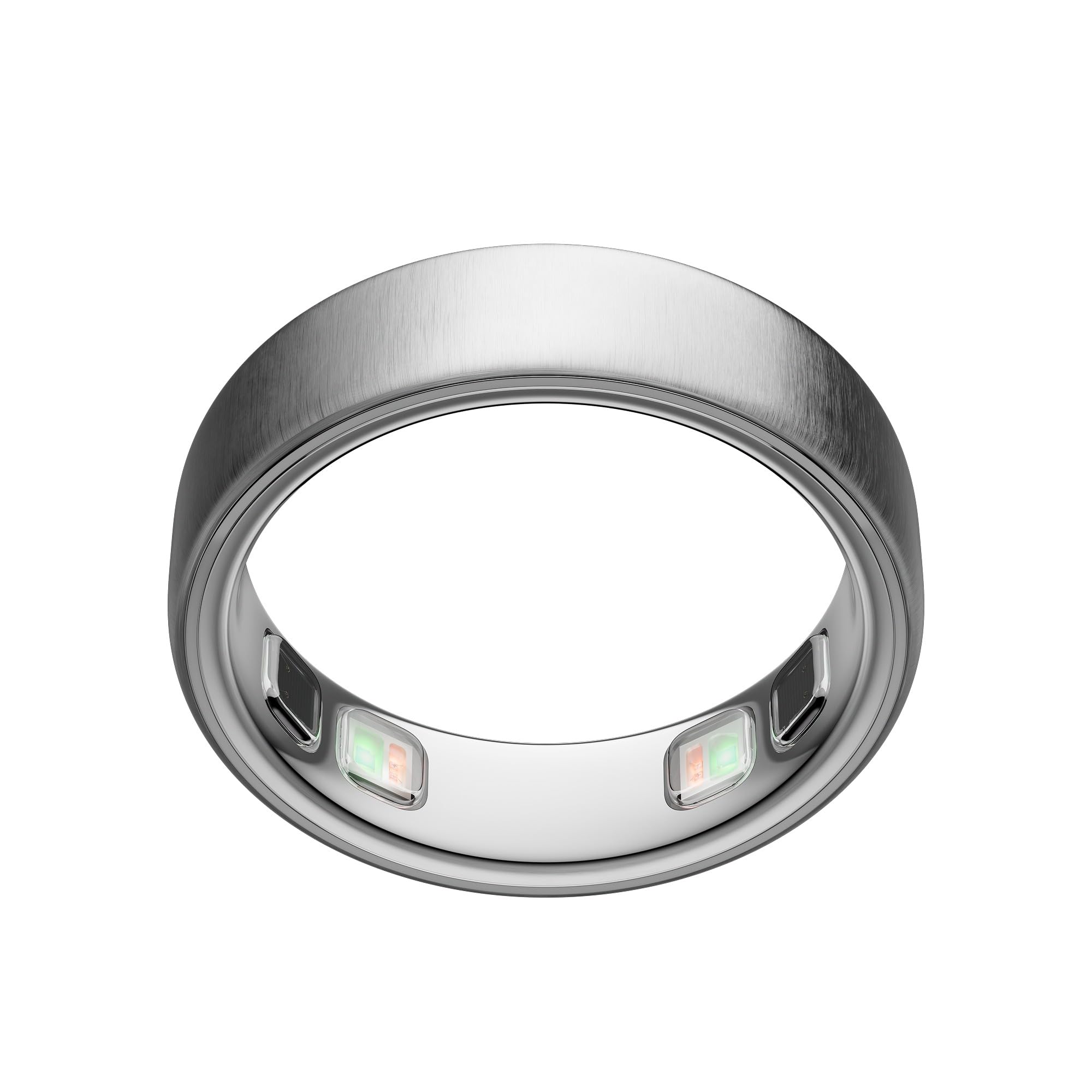 Amazon.com: Oura Ring 5 - Brushed Silver - Size 9 - World's