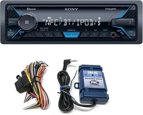 Sony Receptor DSX-A405BT con Bluetooth y interfaz de control del volante