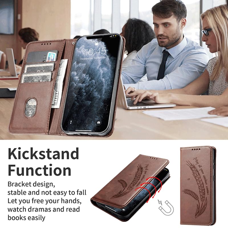 YIRRANZD Cover per Xiaomi Redmi Note 12 Pro 5G / Poco X5 Pro 5G, Protettiva Portafoglio in