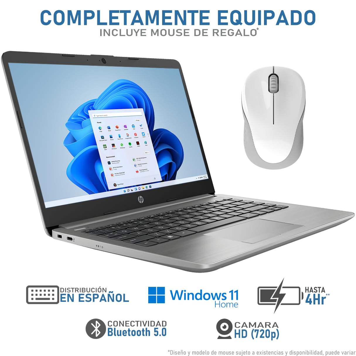 HP Laptop 245 G9 AMD Ryzen 5 5625U 24GB RAM 512GB SSD Windows 11